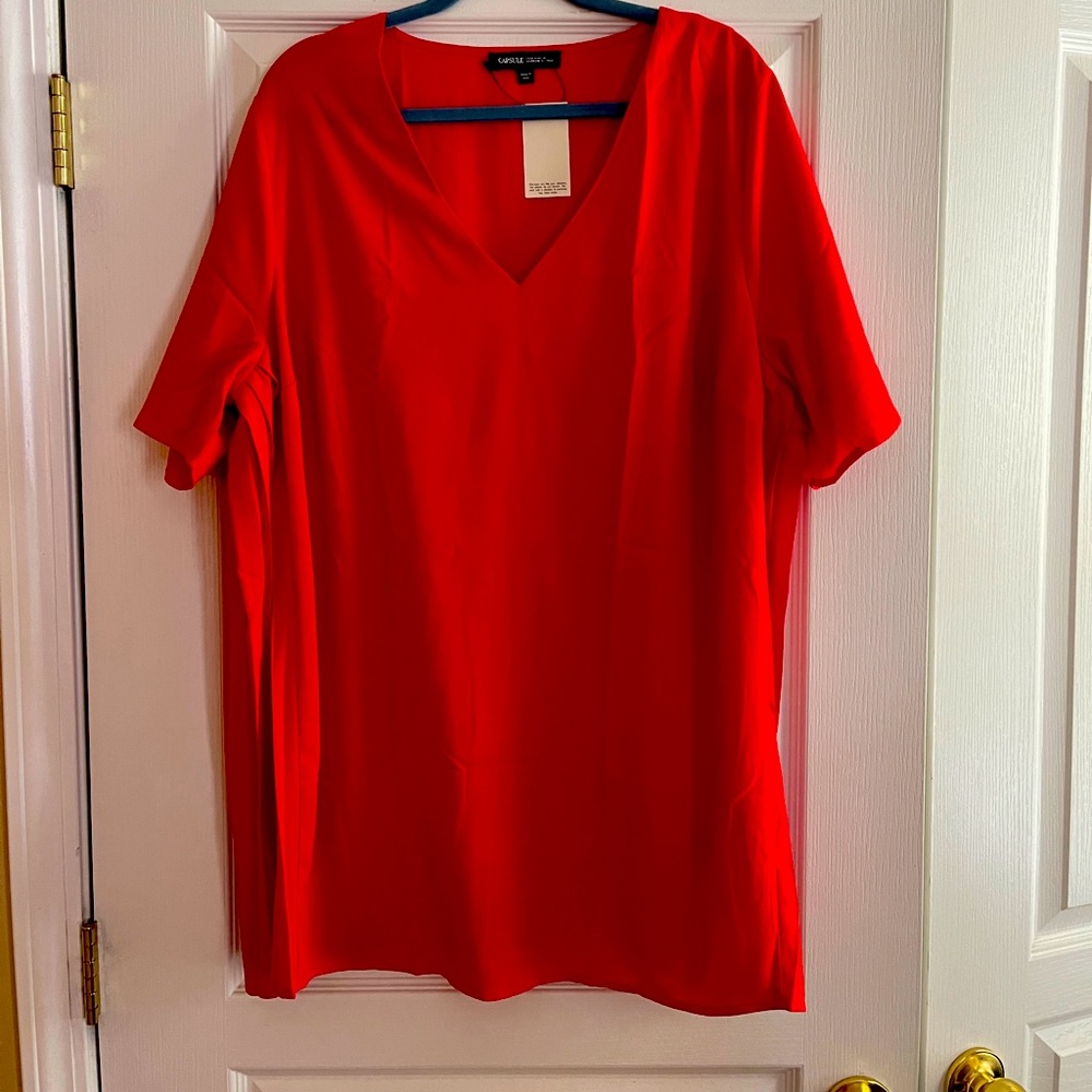 Red Blouse Shirt/Dress